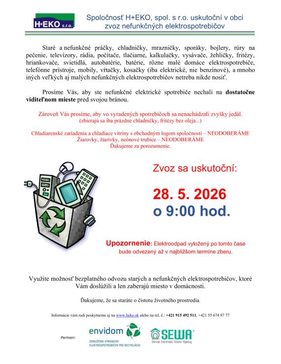 zber elektroodpadu